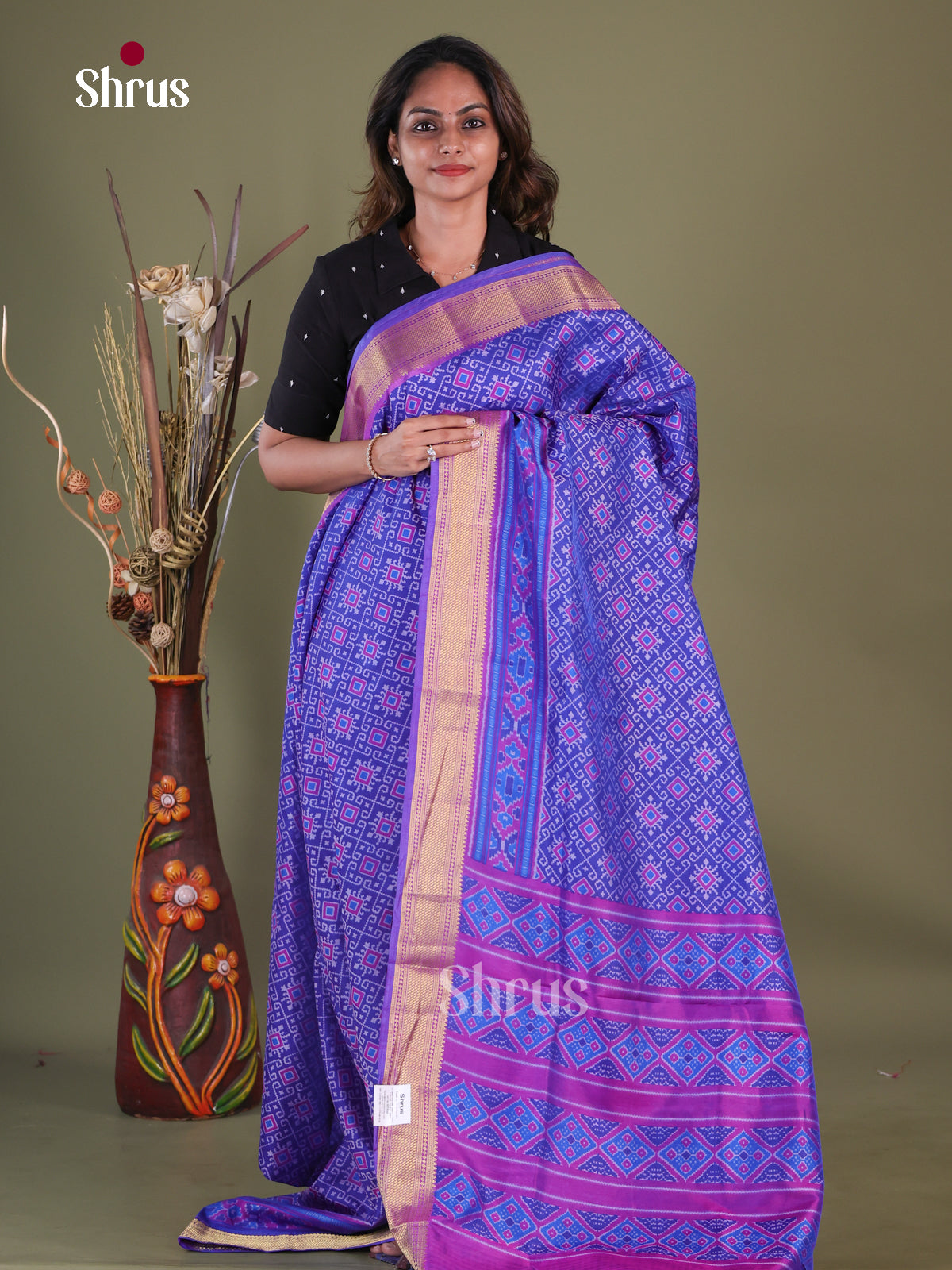 Semi Patola Saree - EGS21170