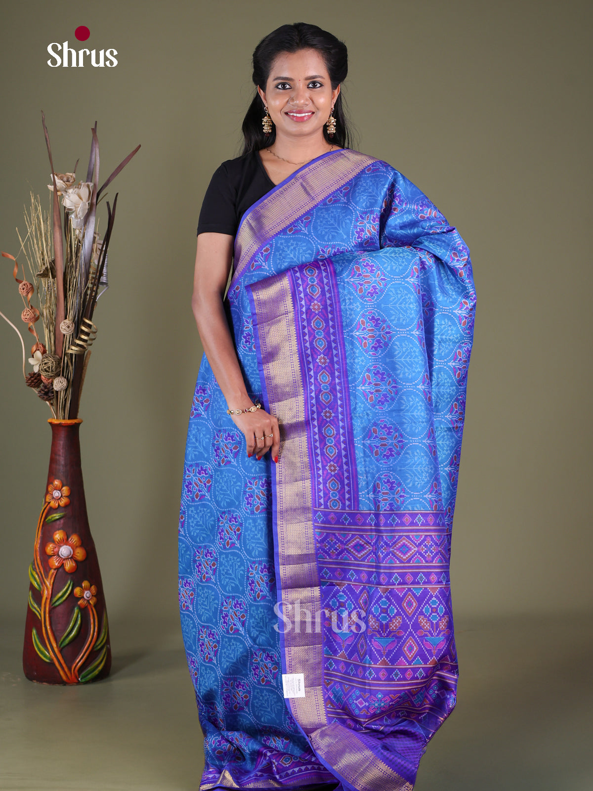 Semi Patola Saree - EGS21178