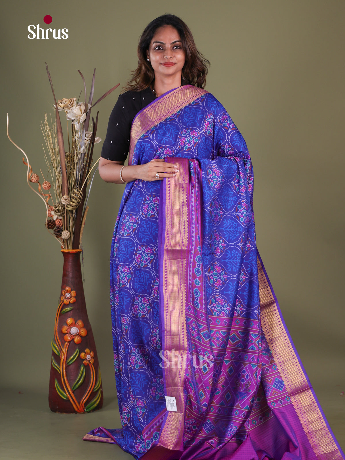 Semi Patola Saree - EGS21189