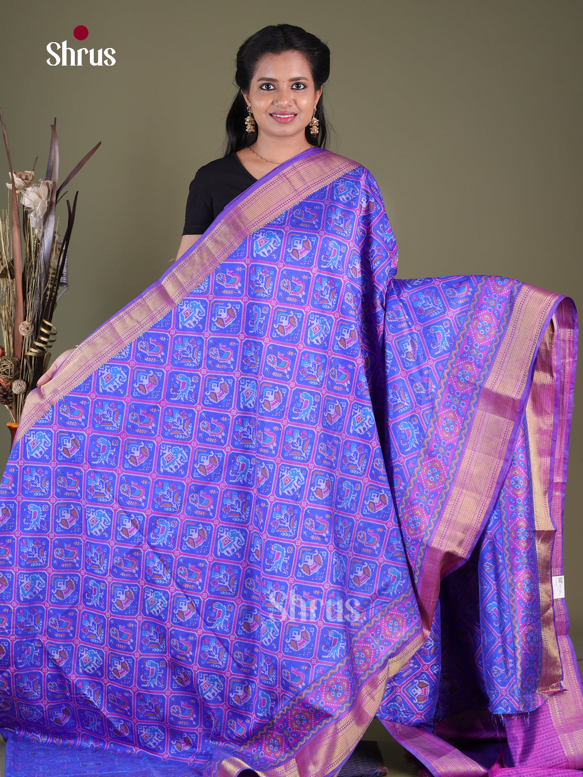 Semi Patola Saree - EGS21192
