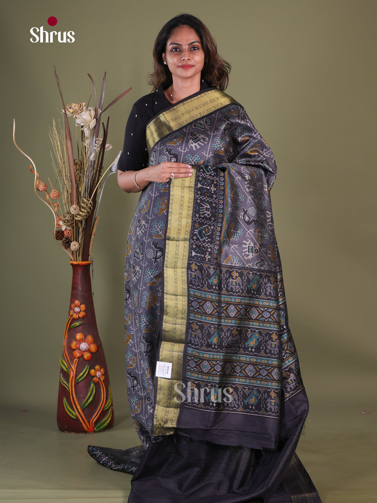 Semi Patola Saree - EGS21207
