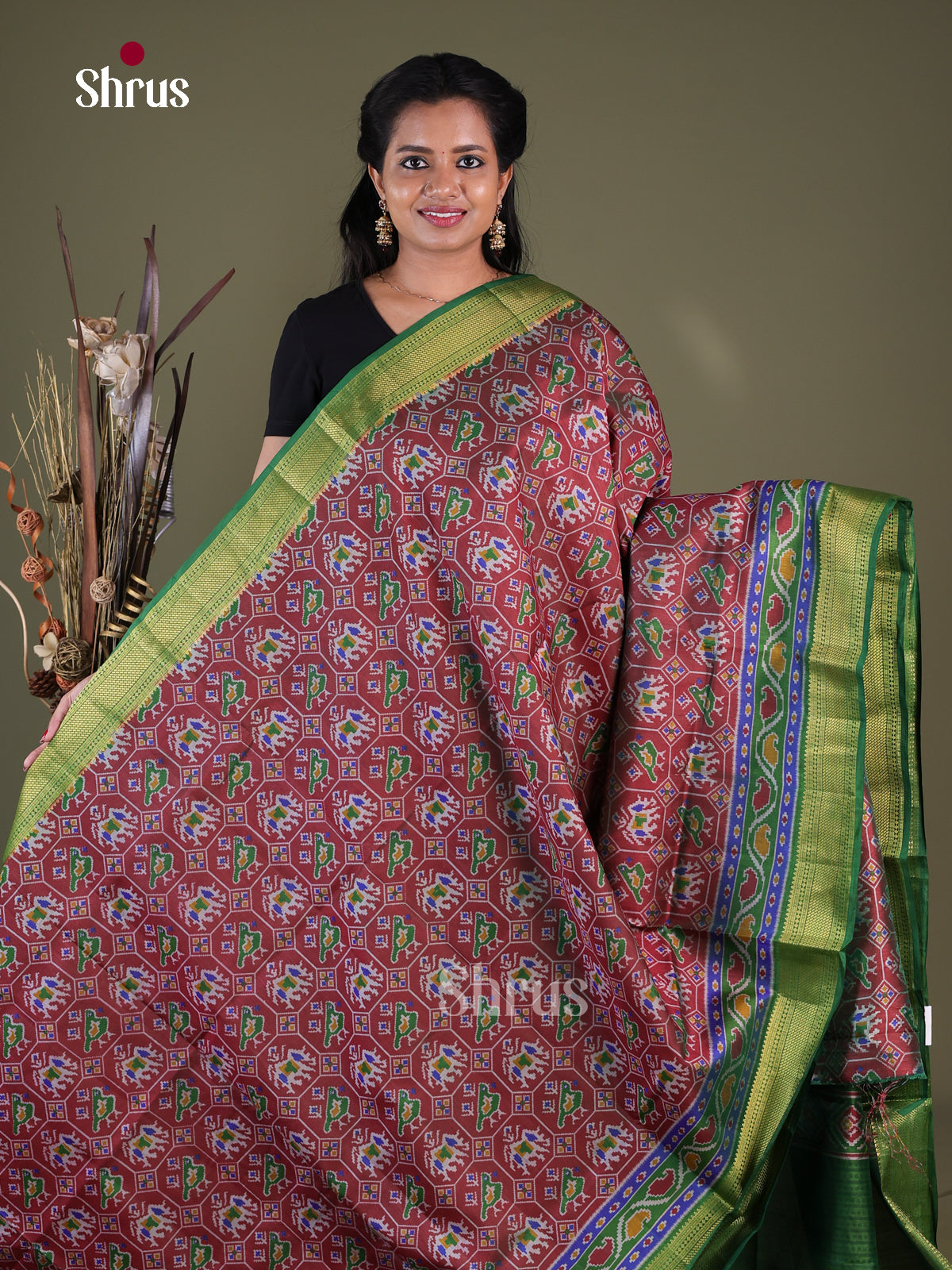 Semi Patola Saree - EGS21211