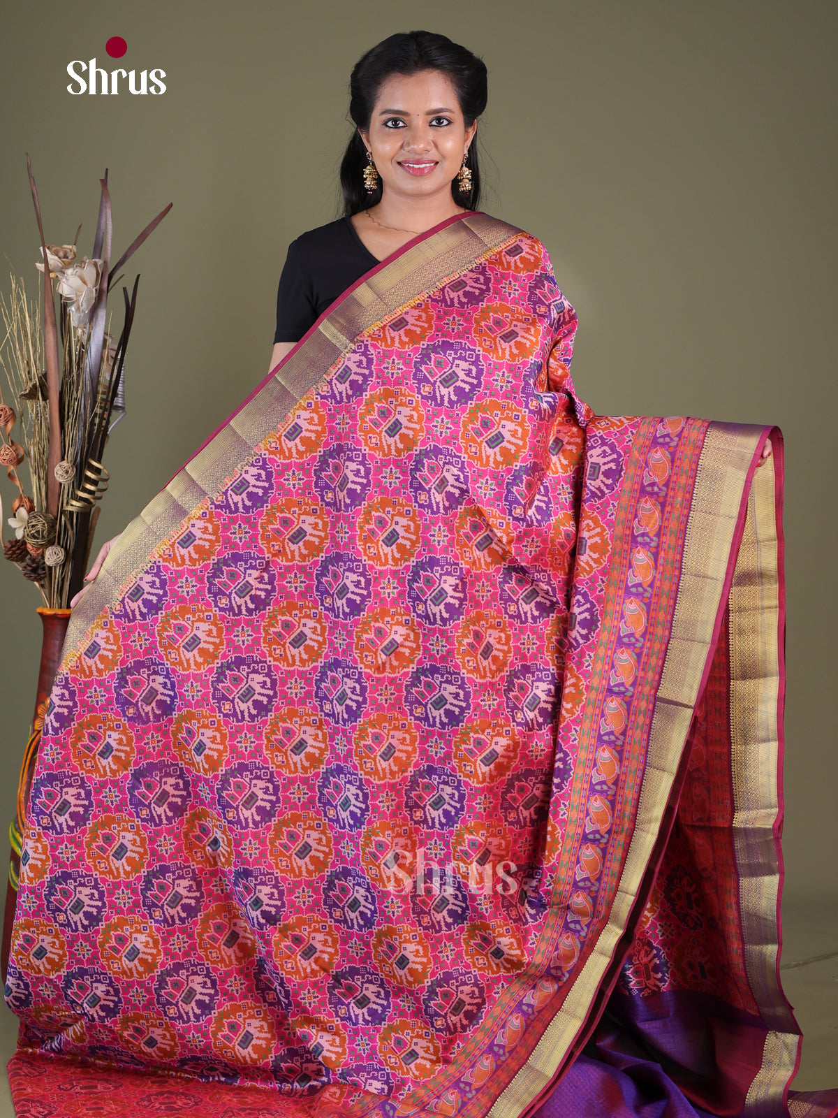 Semi Patola Saree -EGS21215