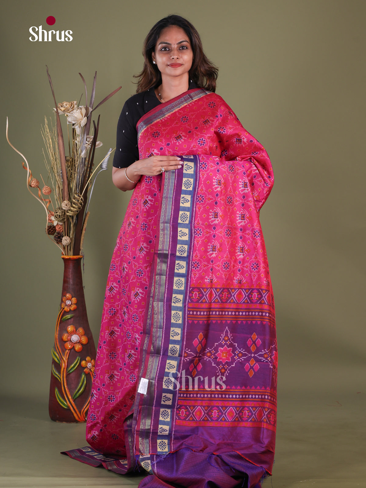 Semi Patola Saree -EGS21216