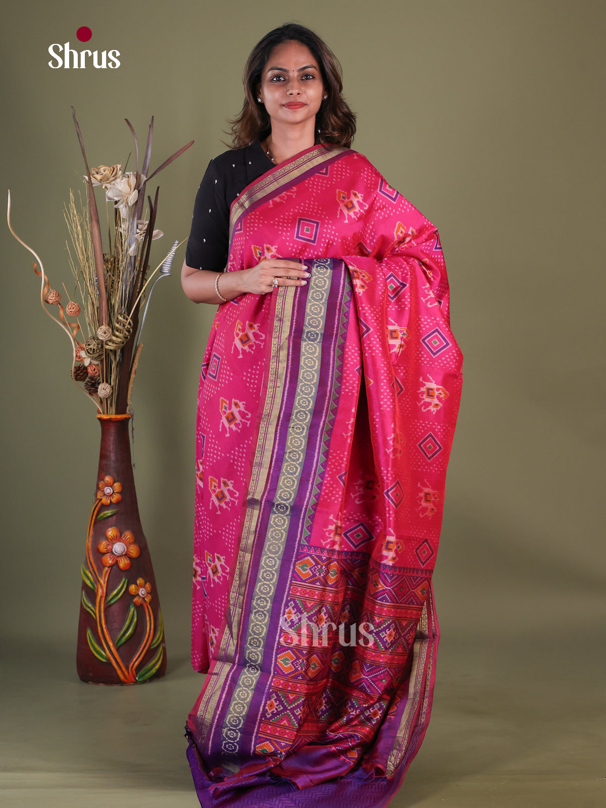 Semi Patola Saree -EGS21217