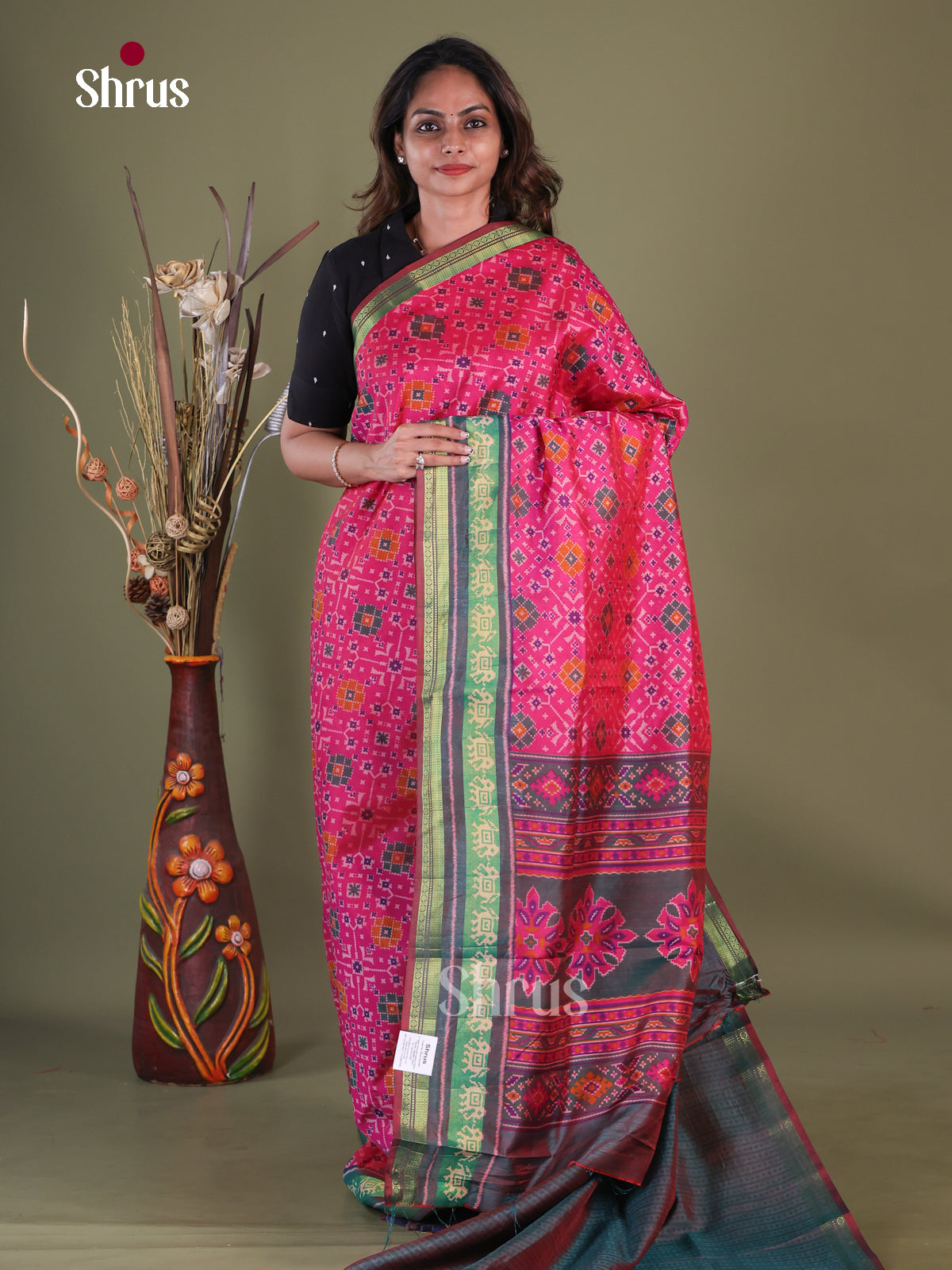 Semi Patola Saree -EGS21219