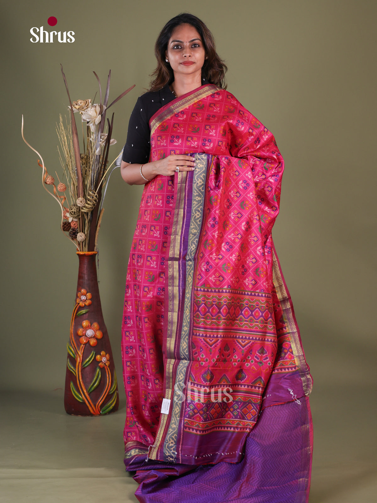 Semi Patola Saree -EGS21221