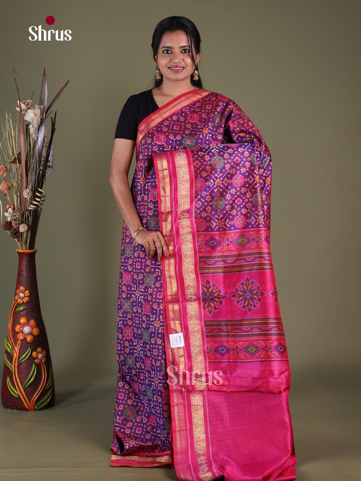 Semi Patola Saree -EGS21223