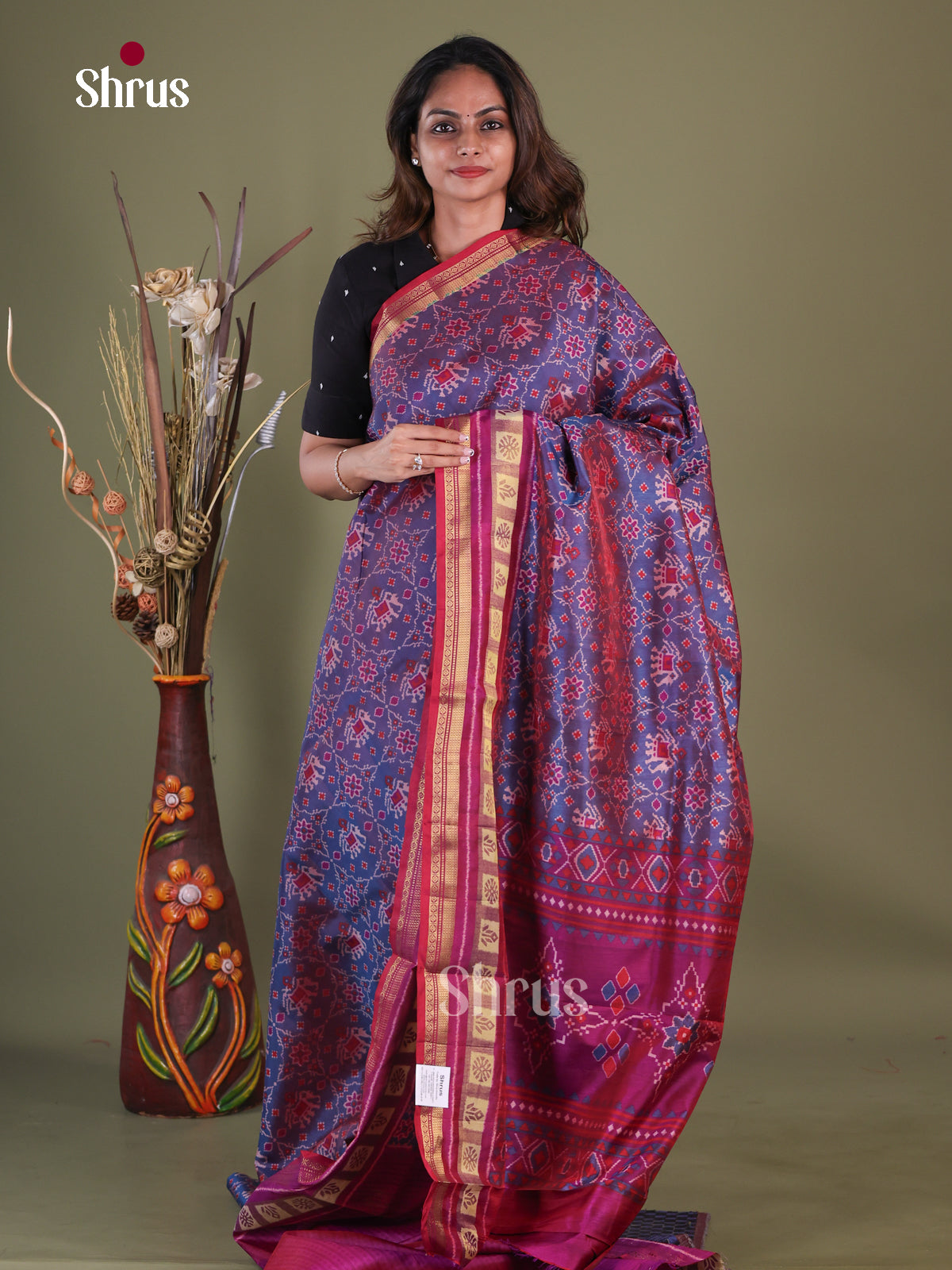 Semi Patola Saree -EGS21227
