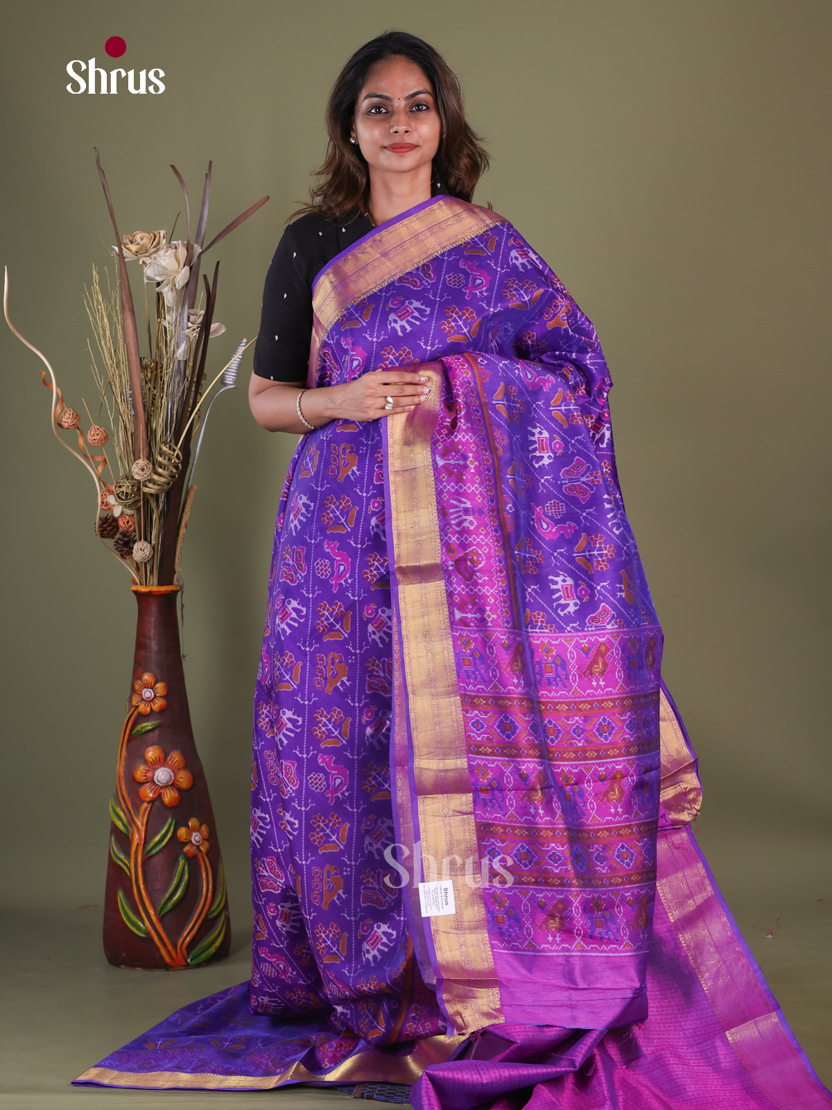 Semi Patola Saree -EGS21238