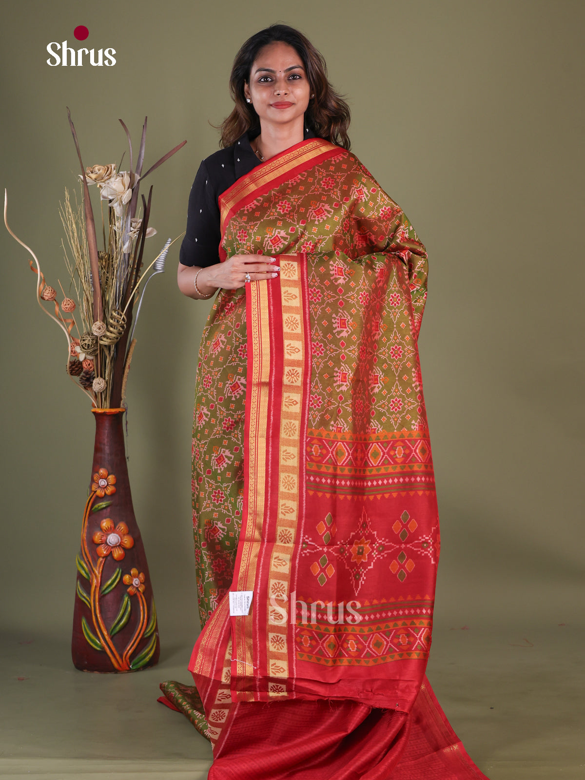 Semi Patola Saree -EGS21242