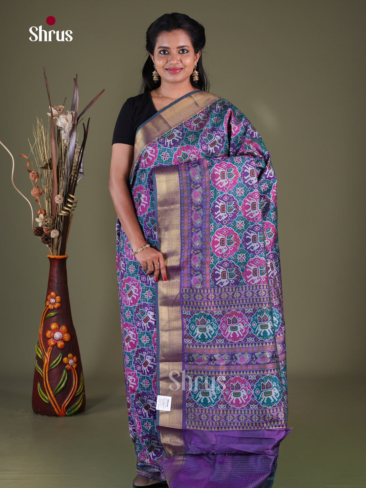 Semi Patola Saree -EGS21245