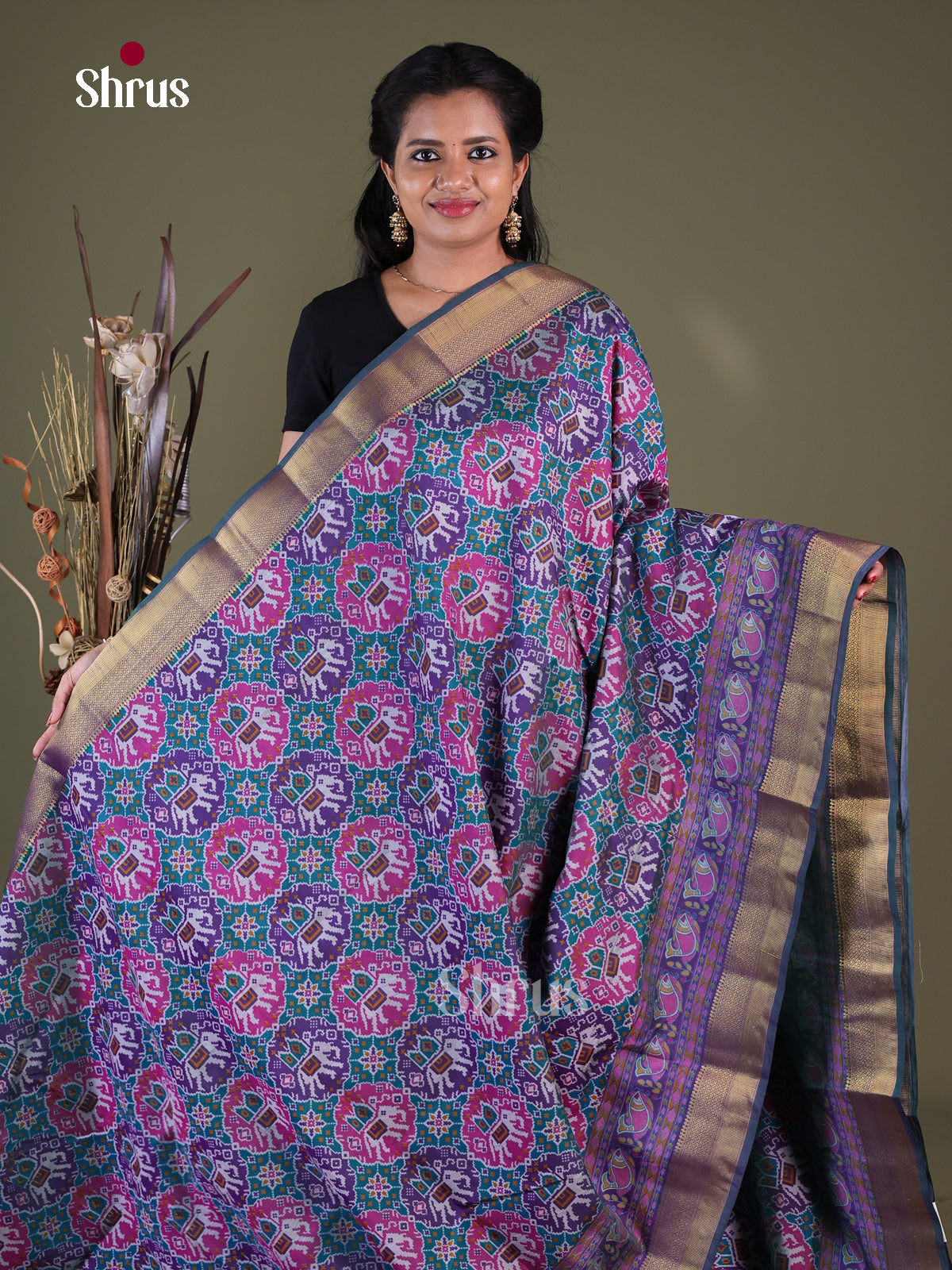 Semi Patola Saree -EGS21245