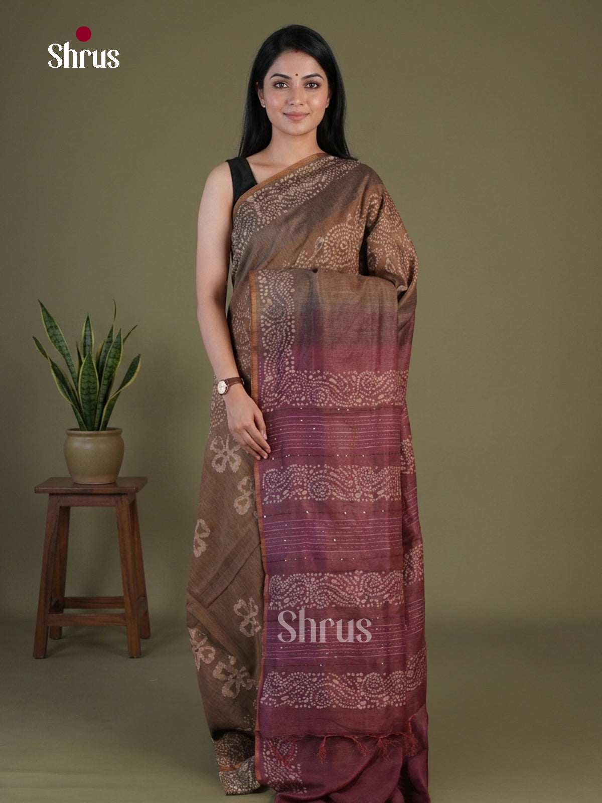 Semi Kantha Saree - EGS22084
