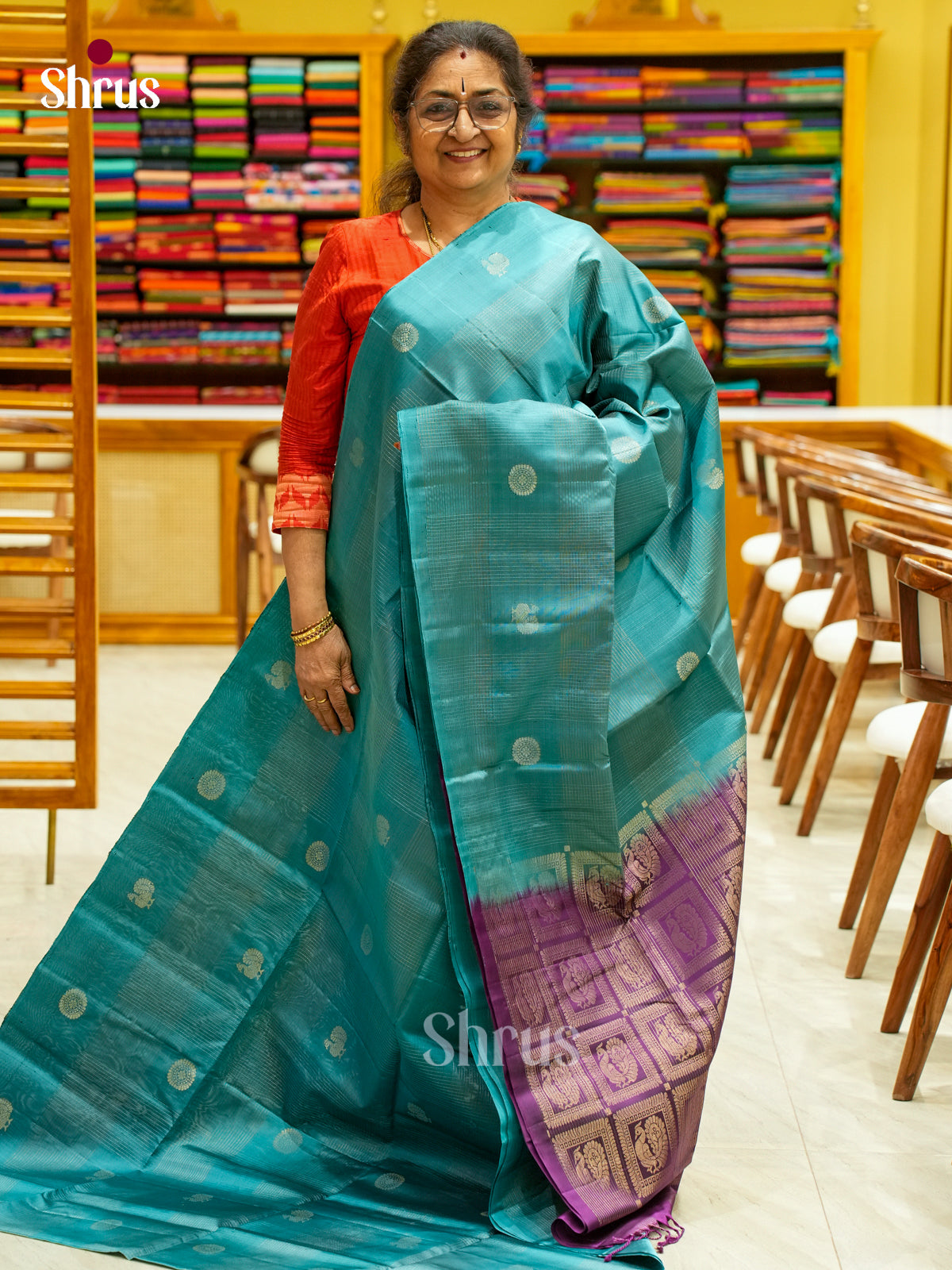 Soft Silk Saree - EGS27017 - Shop on Shrus.com