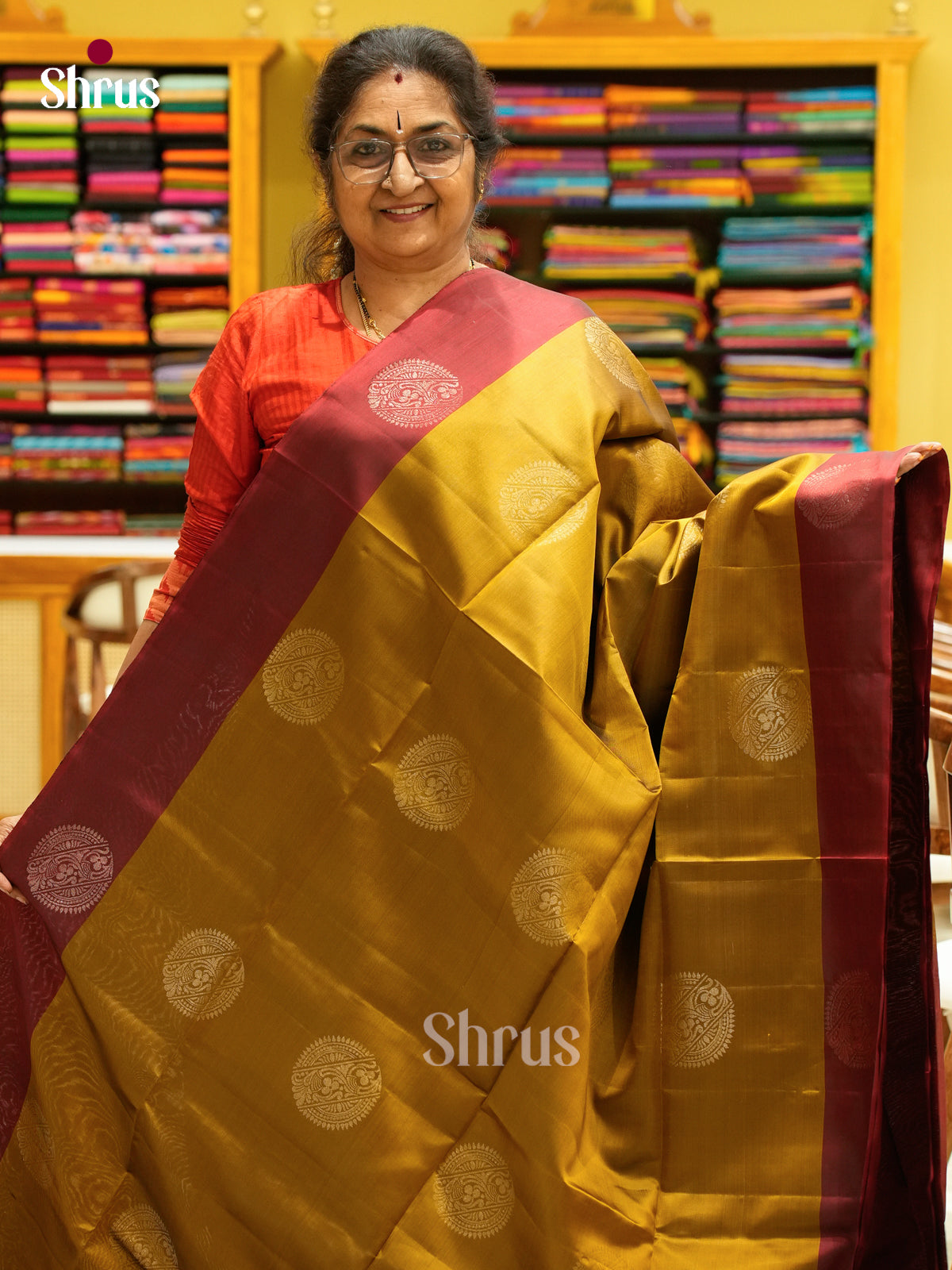 Softsilk-halfpure Saree - EGS27027 - Shop on Shrus.com