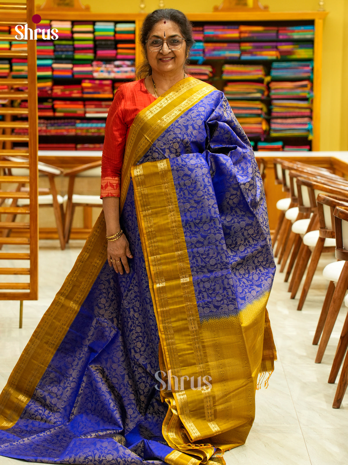 Soft Silk Saree - EGS27037 - Shop on Shrus.com