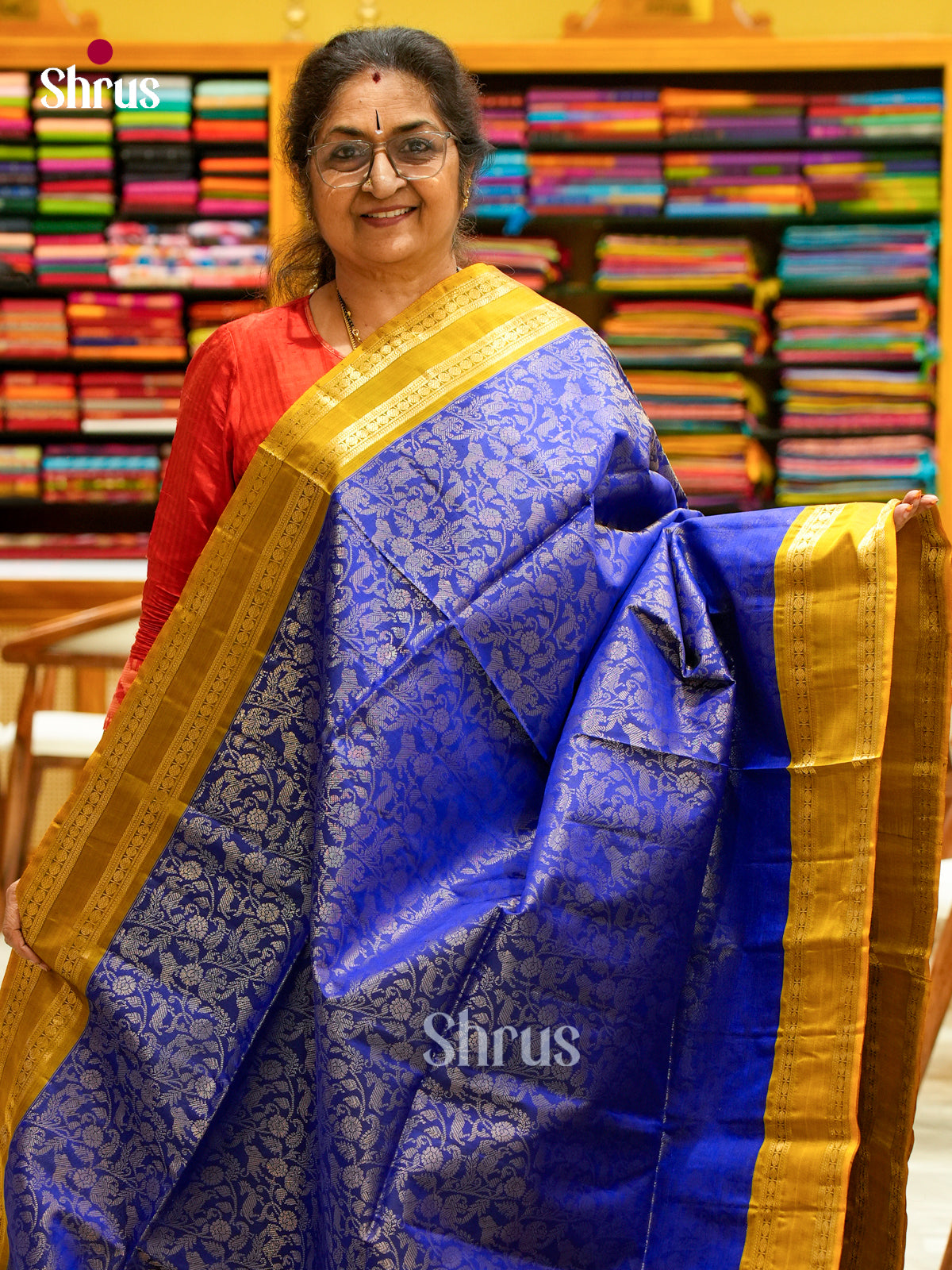 Soft Silk Saree - EGS27037 - Shop on Shrus.com