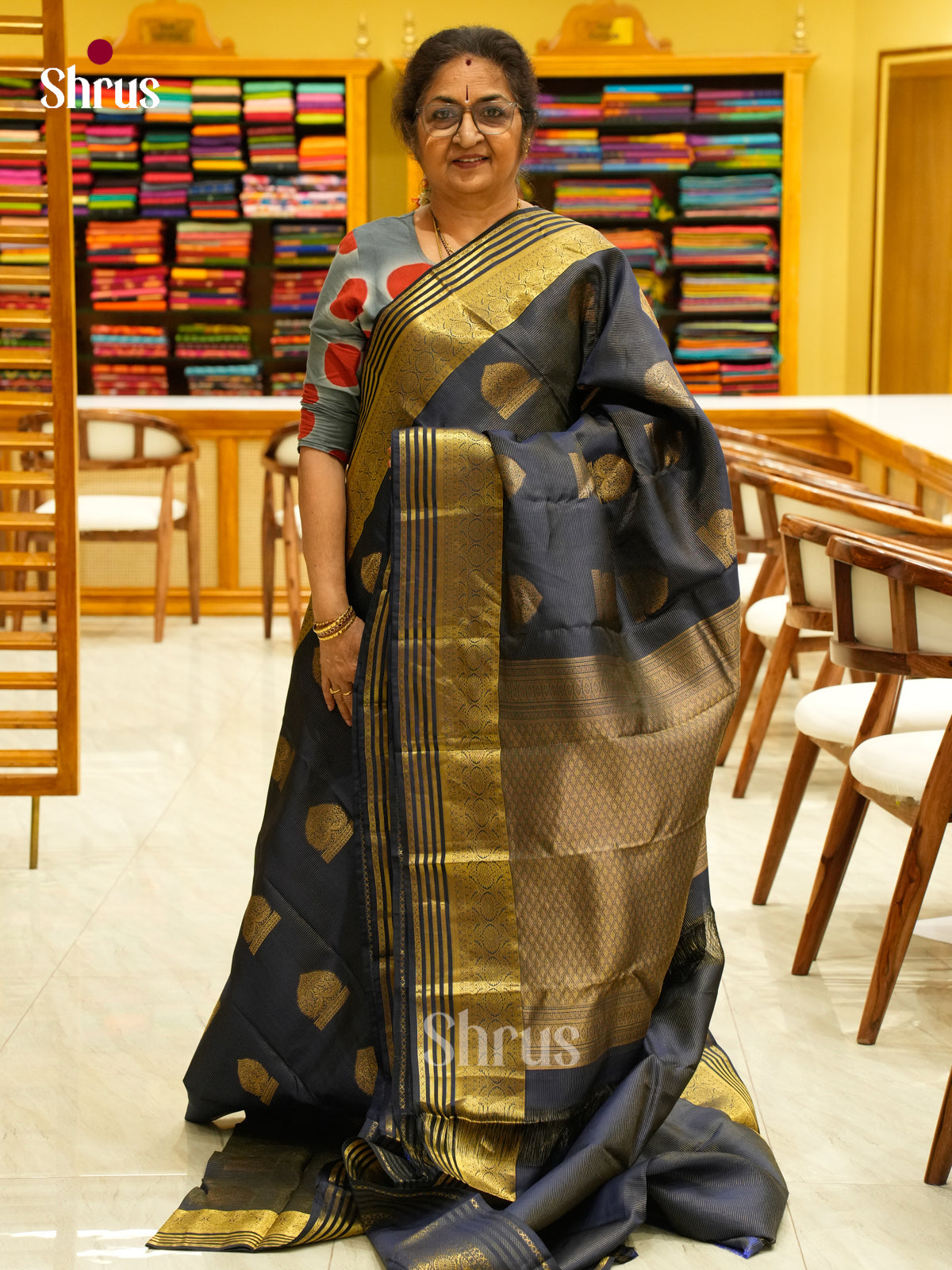 Kanchipuram-halfpure Saree - EH01075