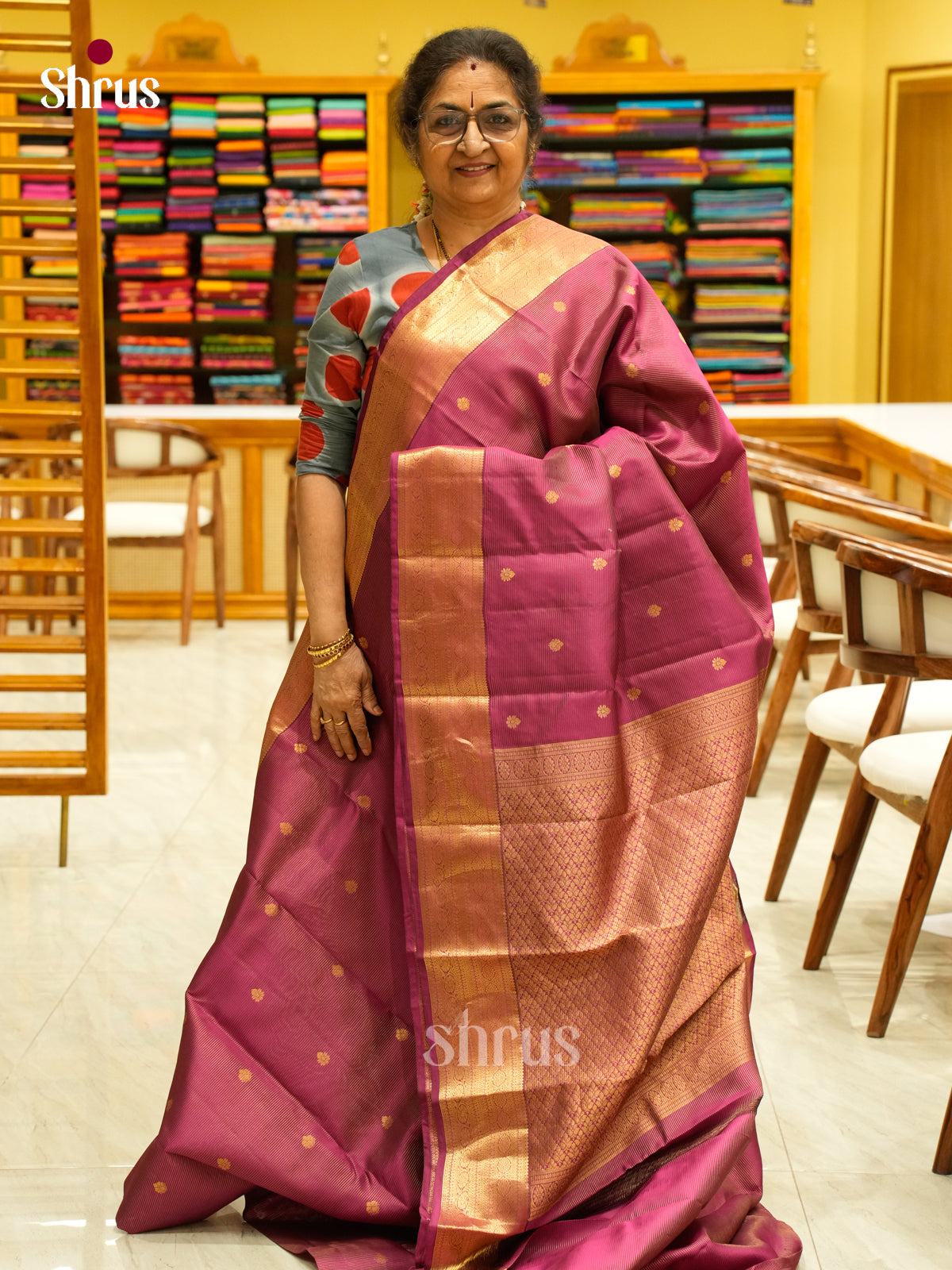 Kanchipuram-halfpure Saree - EH01078