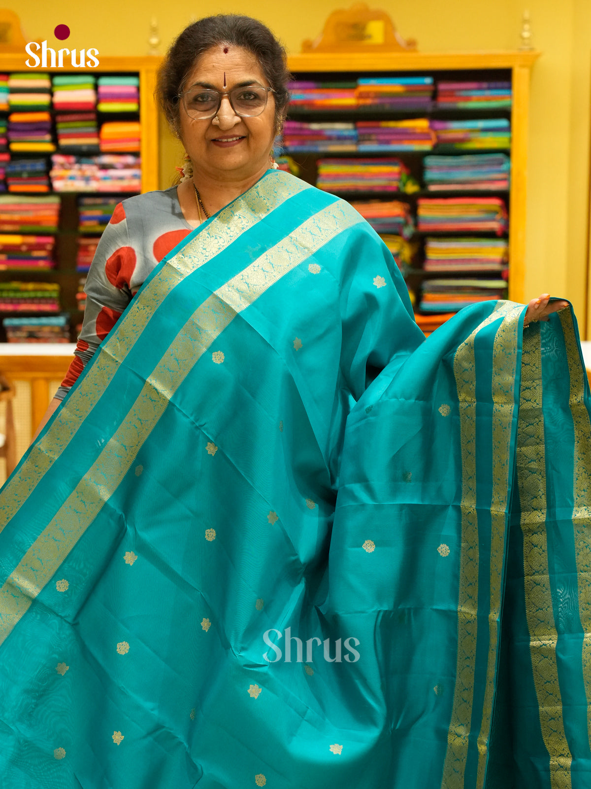 Kanchipuram-halfpure Saree - EH01086