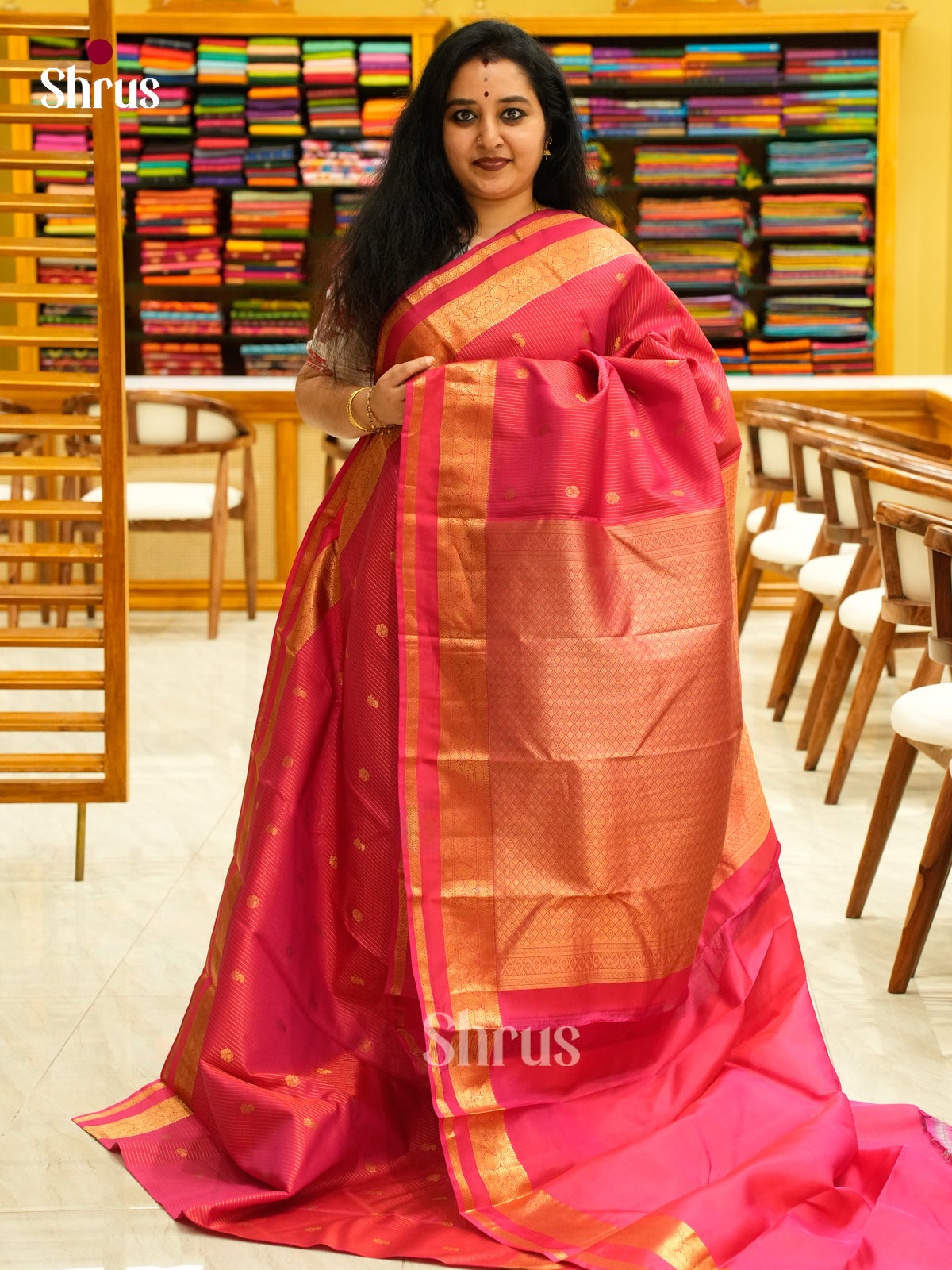 Kanchipuram-halfpure Saree - EH01089