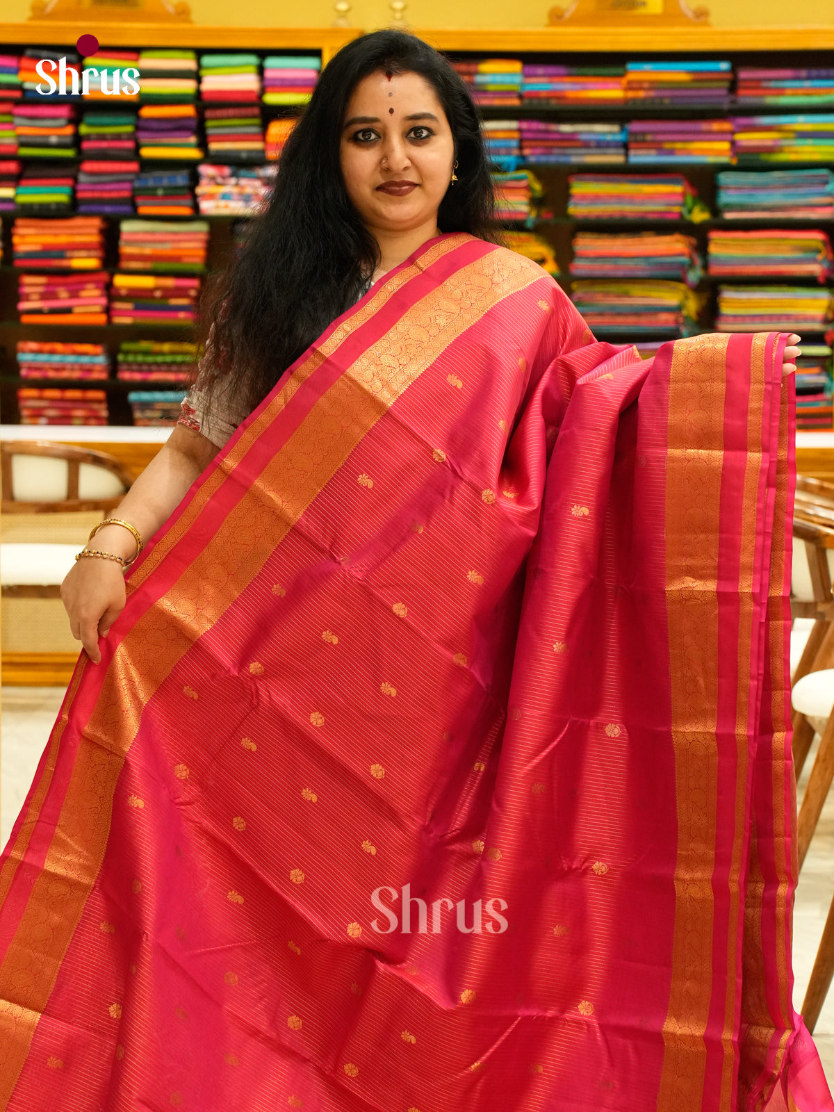 Kanchipuram-halfpure Saree - EH01089