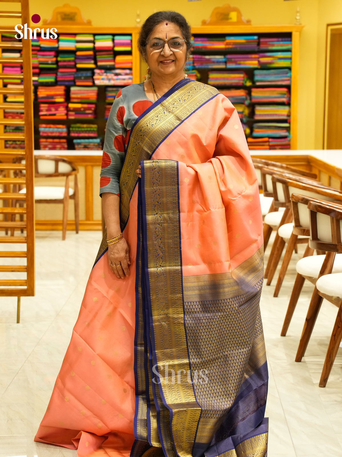 Kanchipuram-halfpure Saree - EH01105