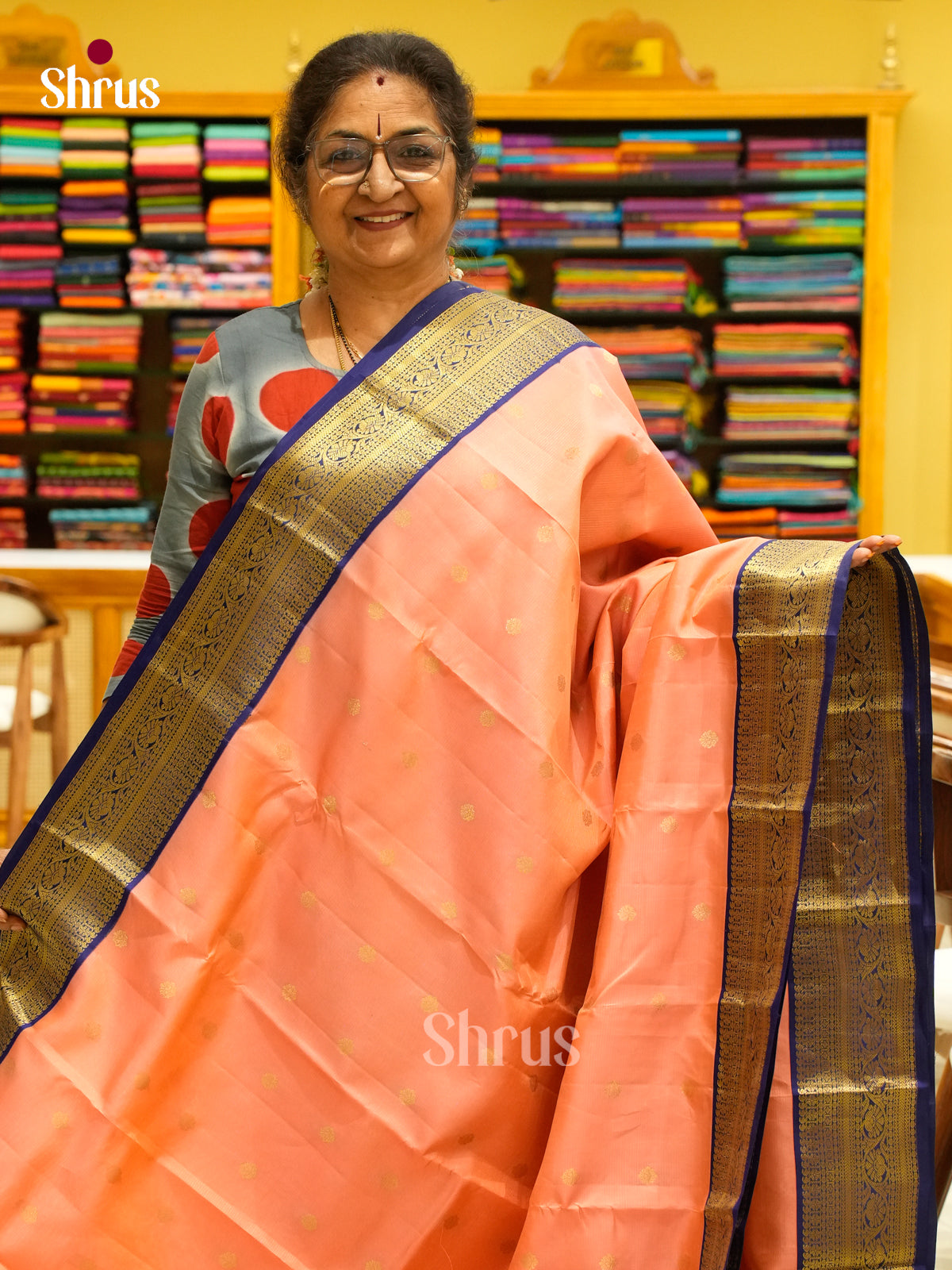 Kanchipuram-halfpure Saree - EH01105