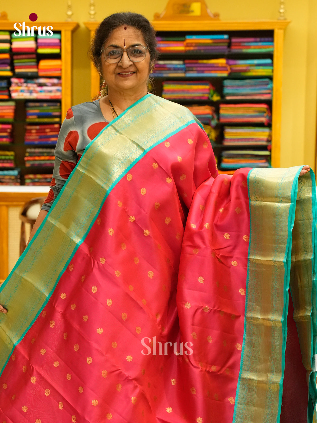 Kanchipuram-halfpure Saree - EH01109