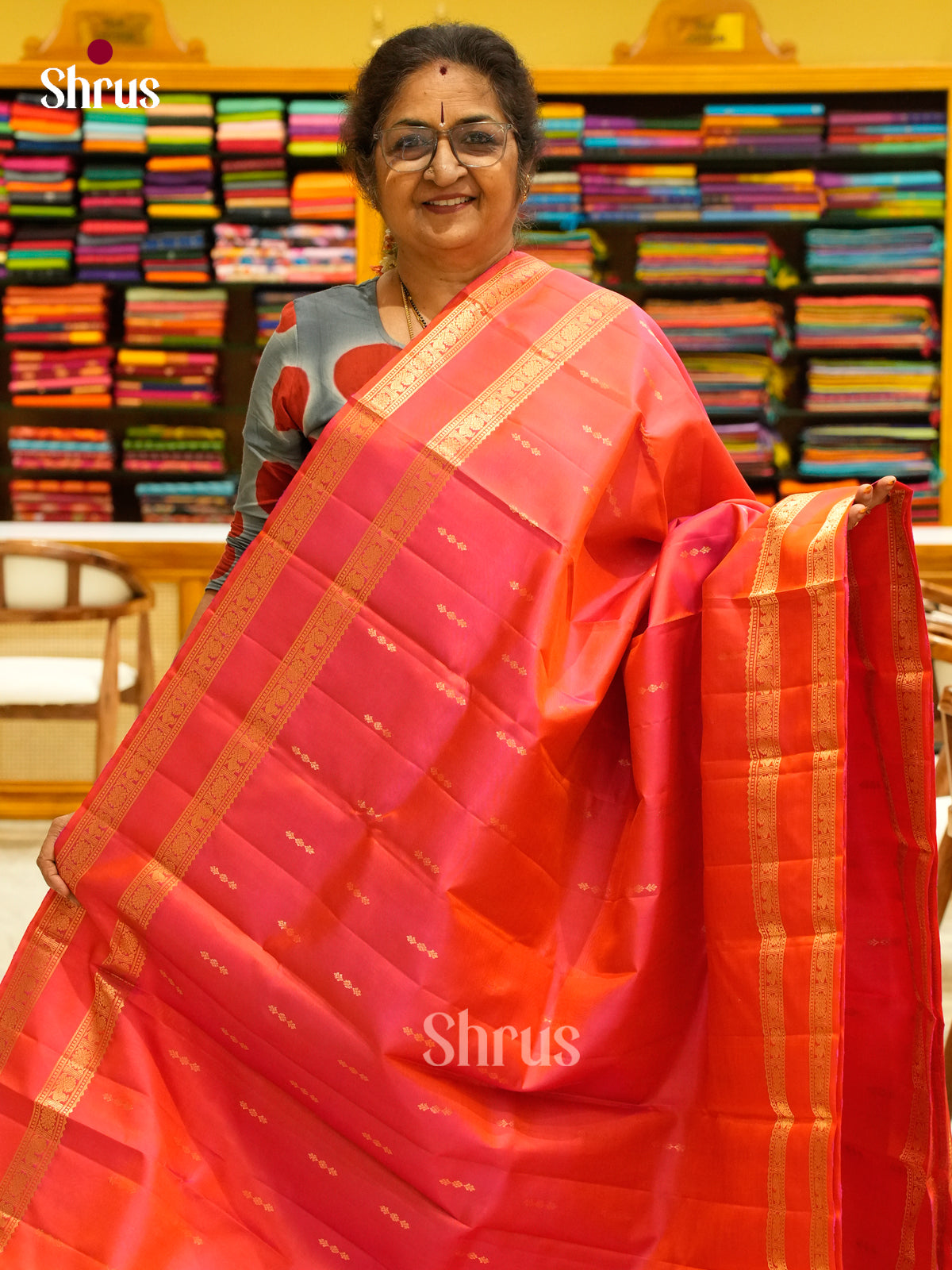 Kanchipuram silk Saree - EH01159