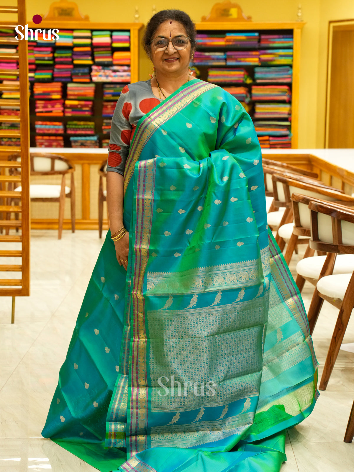 Kanchipuram silk Saree - EH01162