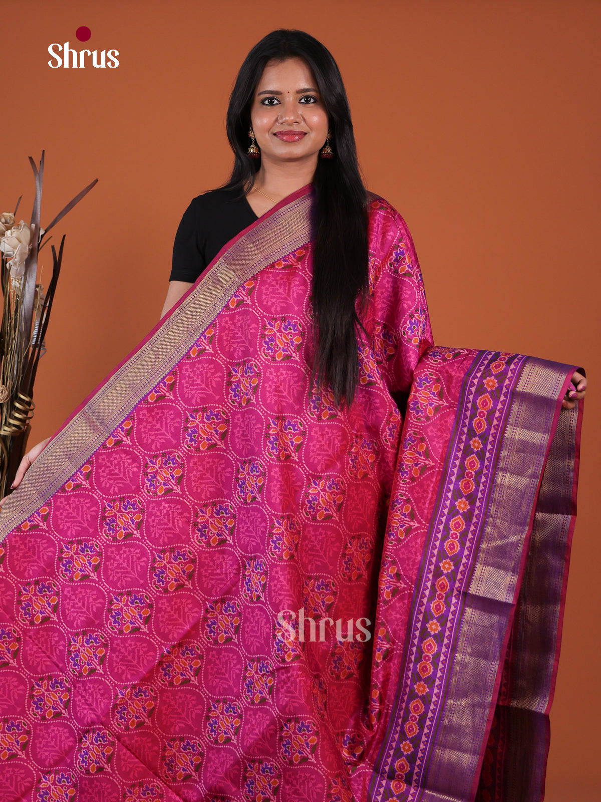 Semi Patola Saree - EH04001