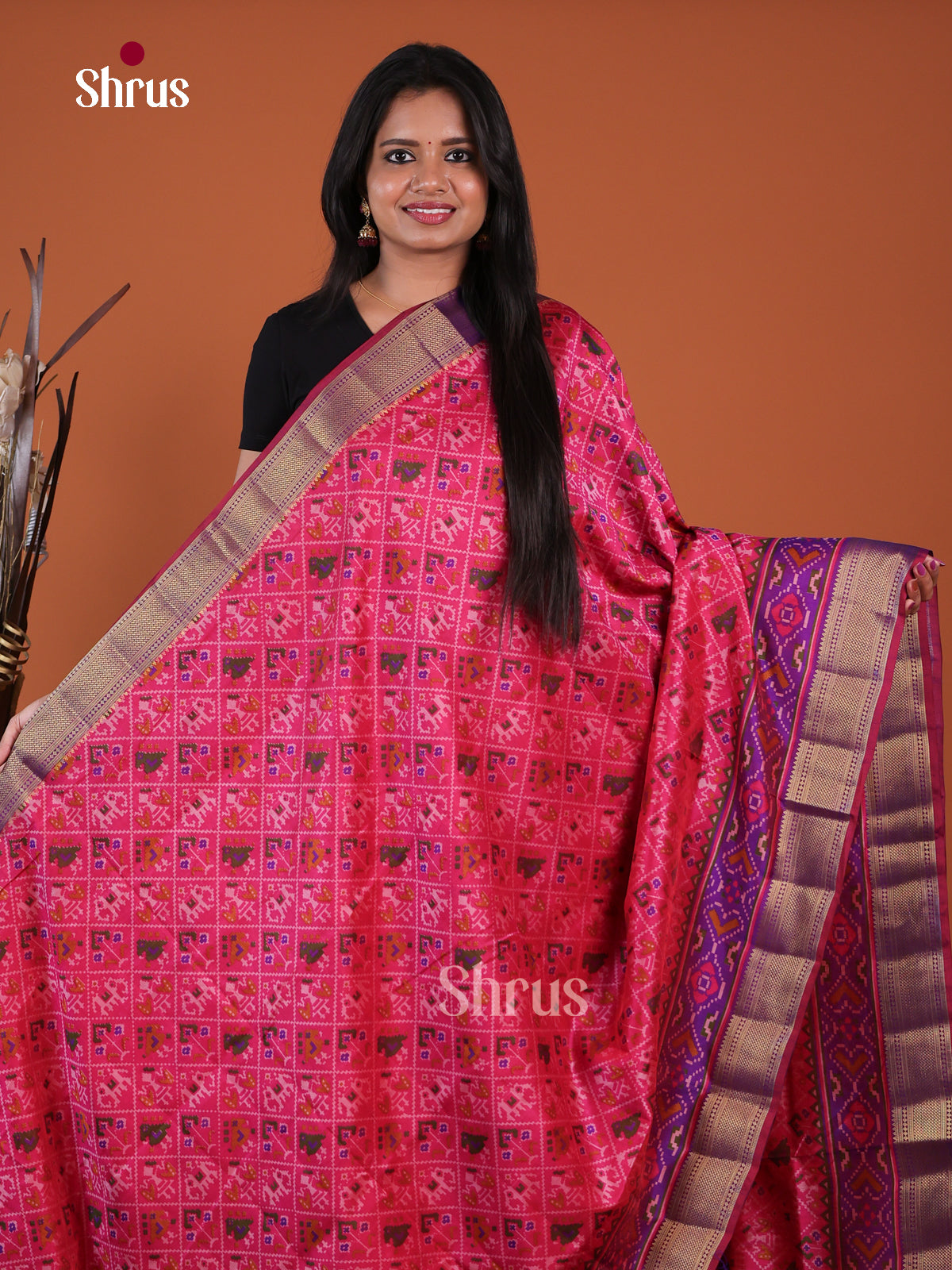 Semi Patola Saree - EH04003
