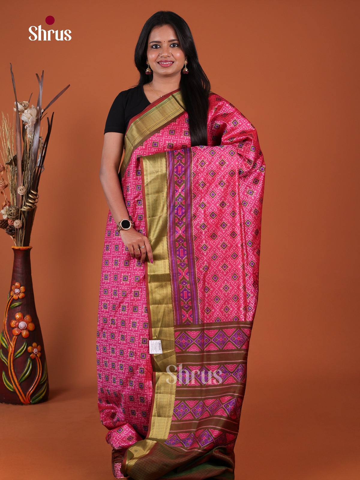 Semi Patola Saree - EH04004