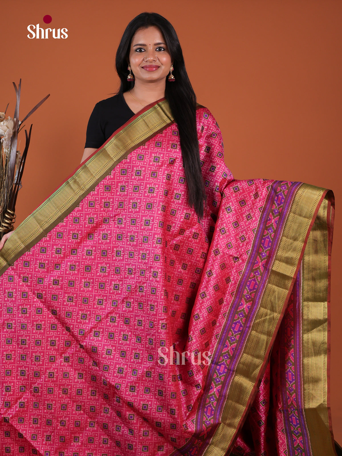 Semi Patola Saree - EH04004