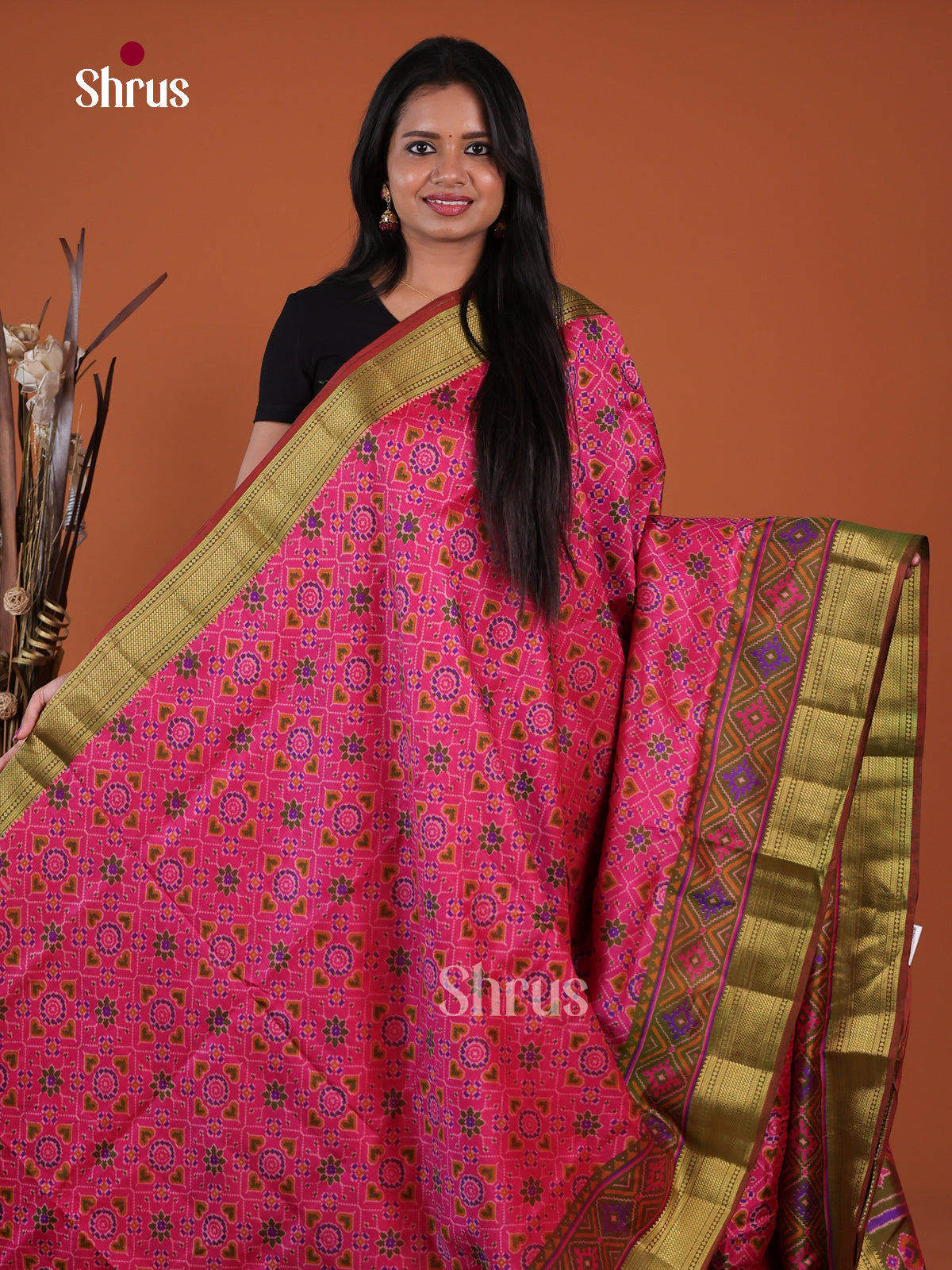 Semi Patola Saree - EH04006