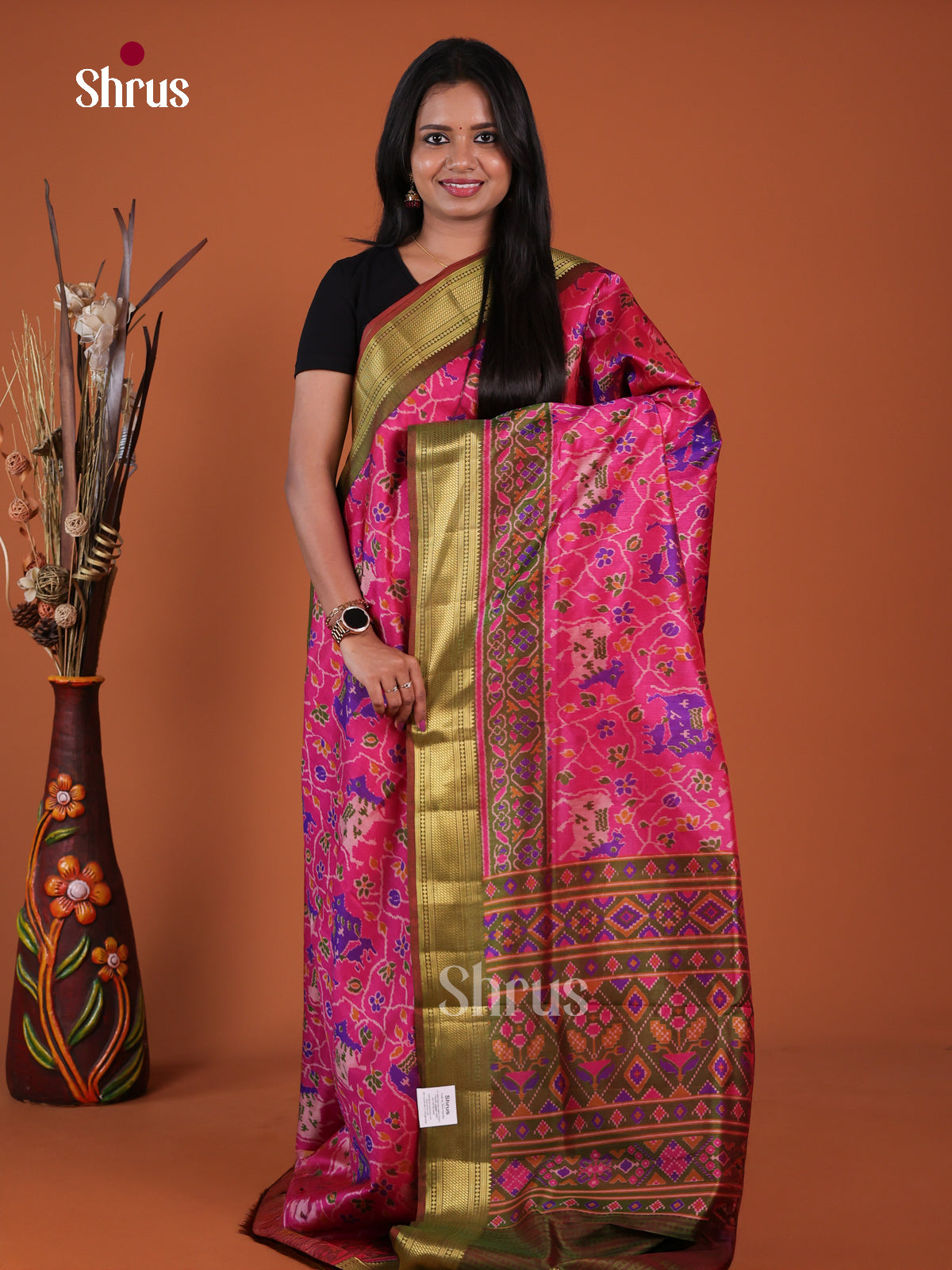 Semi Patola Saree - EH04007