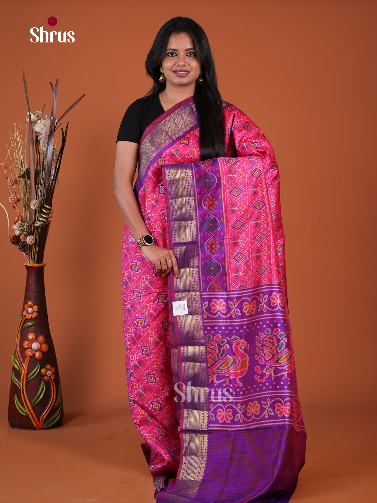 Semi Patola Saree - EH04008