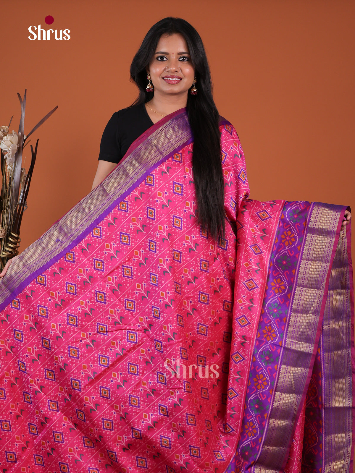 Semi Patola Saree - EH04008