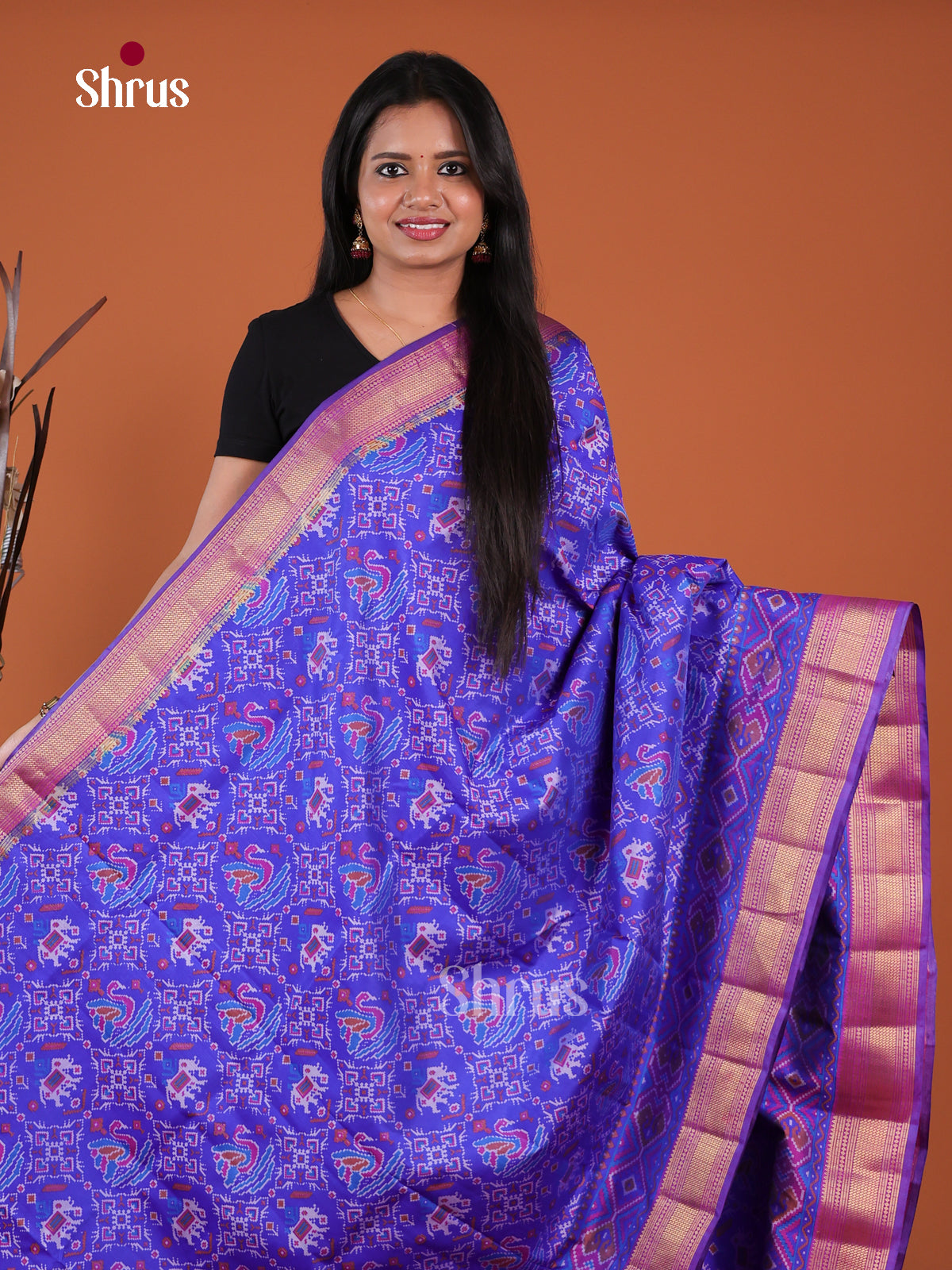 Semi Patola Saree - EH04011