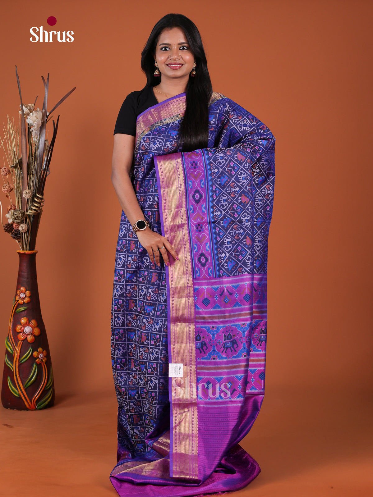 Semi Patola Saree - EH04013