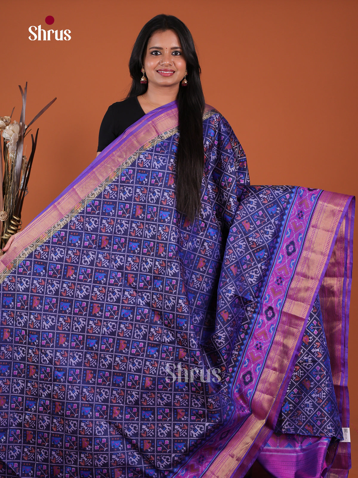 Semi Patola Saree - EH04013