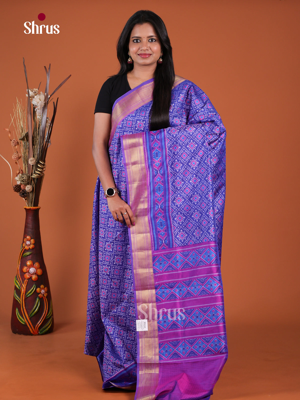 Semi Patola Saree - EH04015