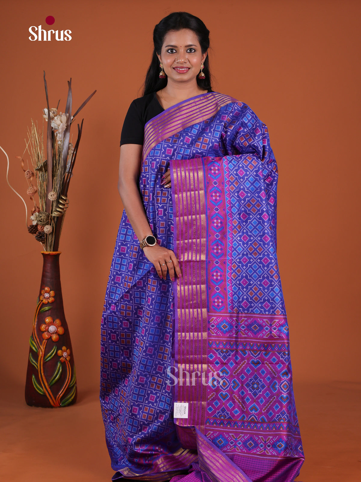 Semi Patola Saree - EH04016