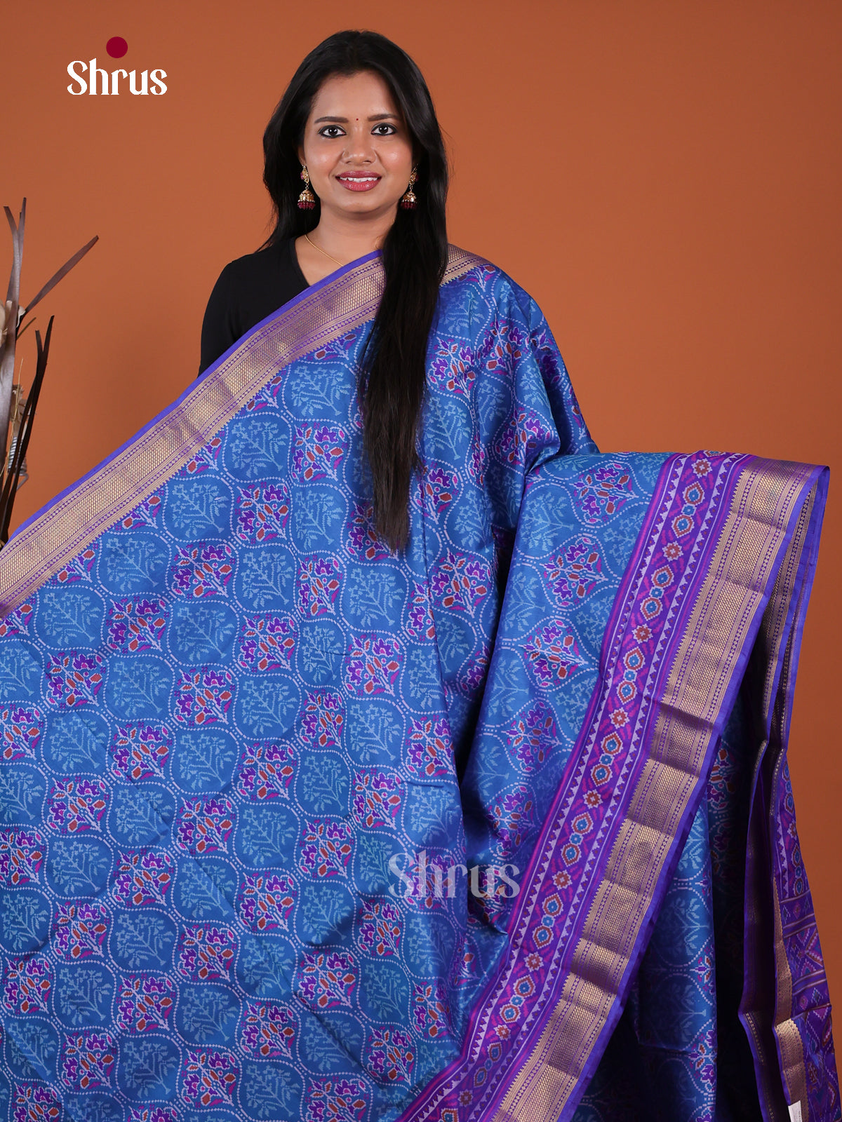 Semi Patola Saree - EH04019