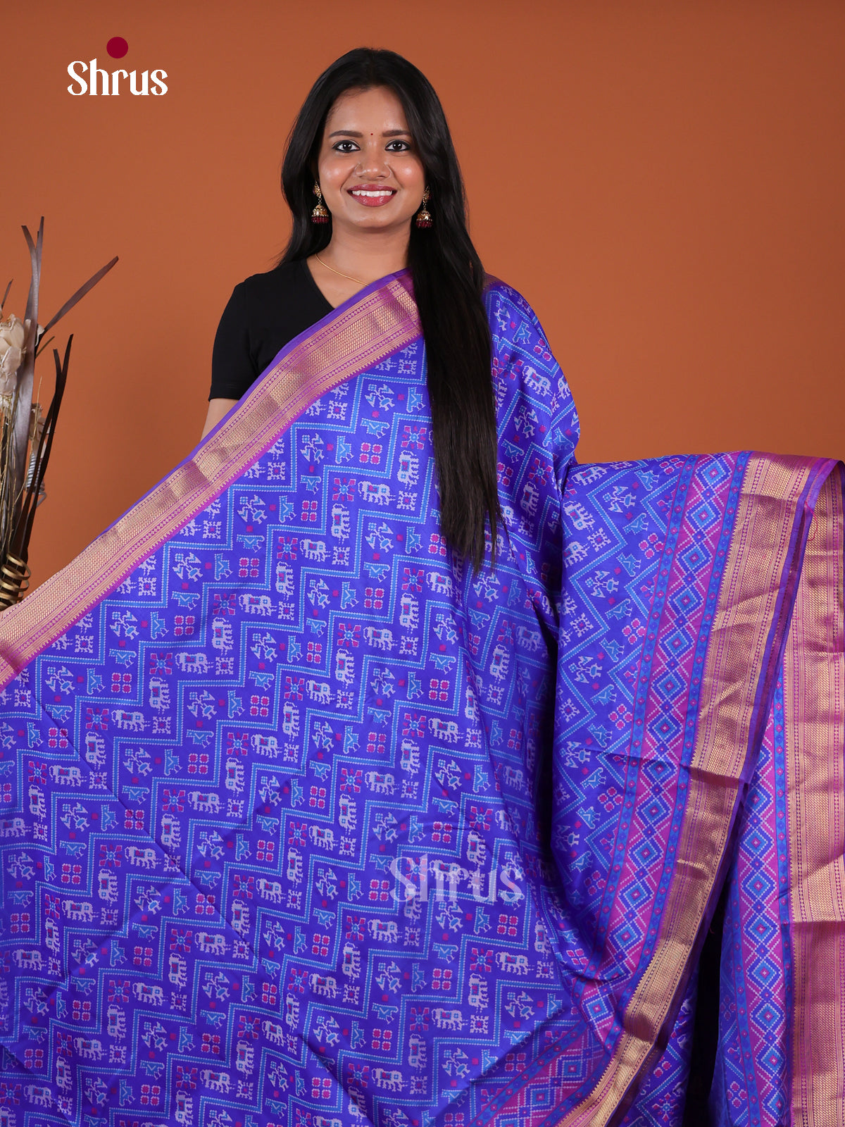 Semi Patola Saree - EH04024