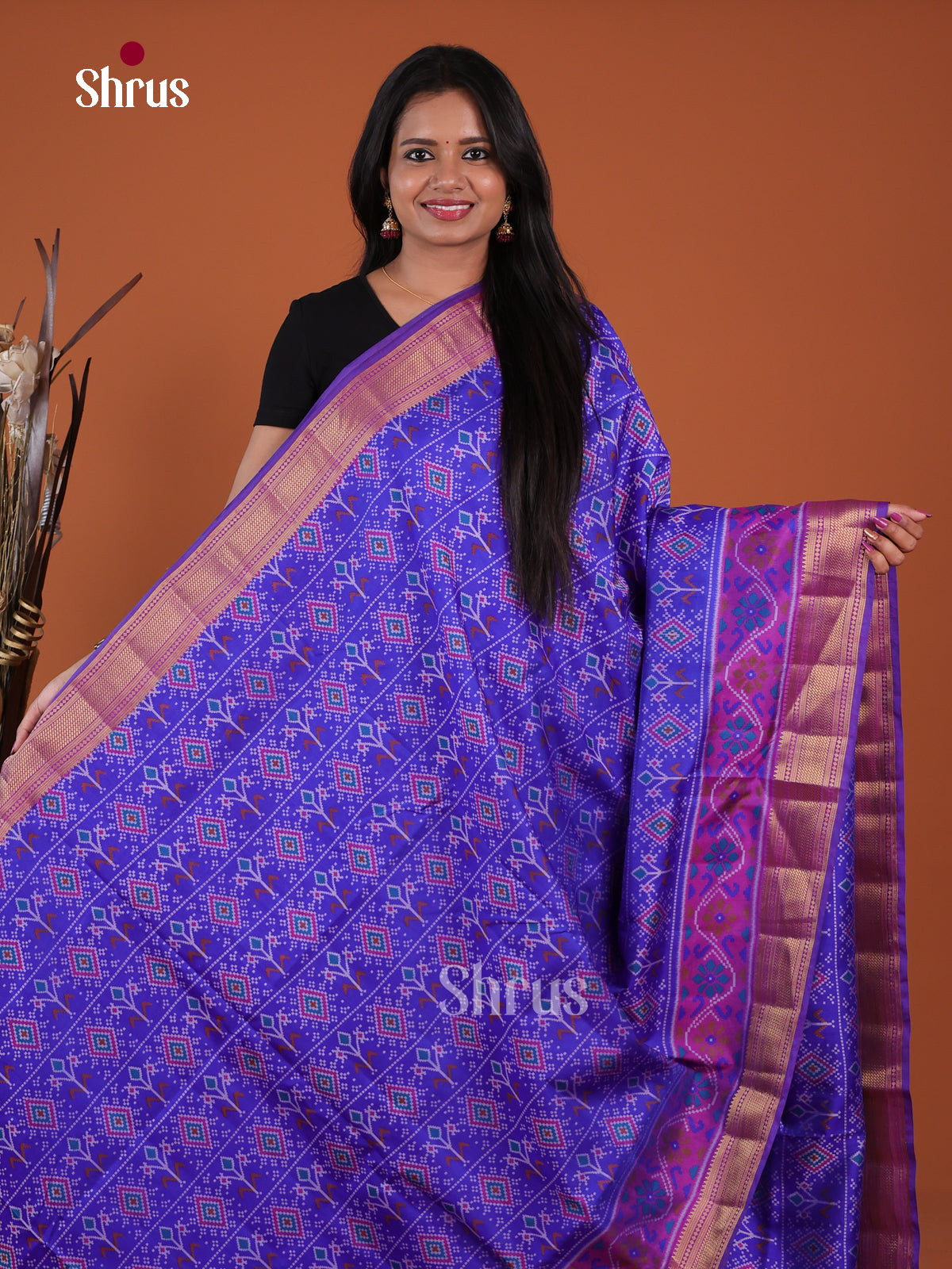 Semi Patola Saree - EH04025