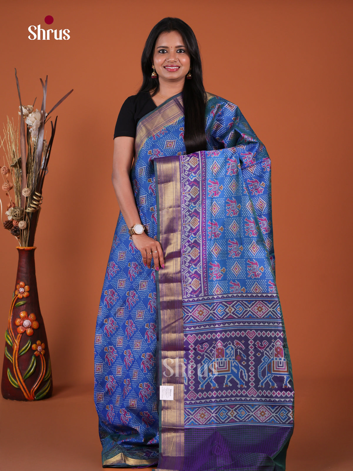 Semi Patola Saree - EH04026