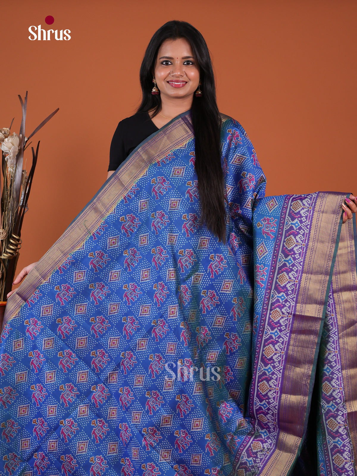 Semi Patola Saree - EH04026